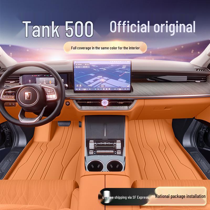 2026 Tank 500 Smart Edition Full-Coverage Floor Mats for Hi4t/Hi4z Interior Modification