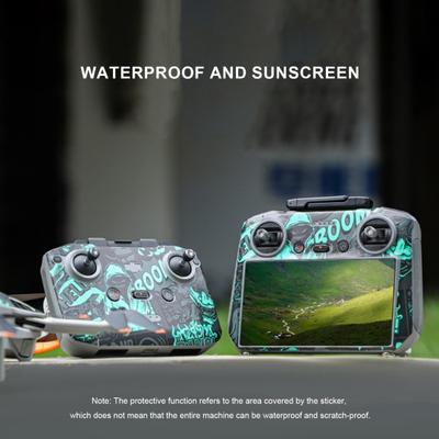 Autocollant pour Drone Bulles Vibrantes Anti-Rayures Imperméable Couleur Résistante à la Décoloration Autocollants pour Drone Mini