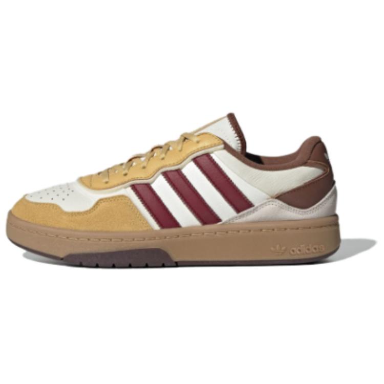 Adidas Originals Courtic Fashion Low-Top Skate Shoes Unisex Sneakers Brown JQ3154