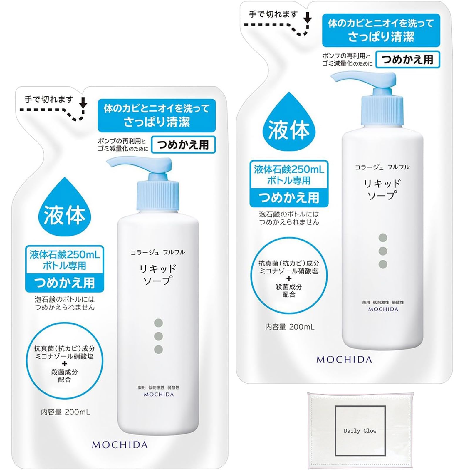 

Жидкое мыло Collage Furufuru 200 мл x 2 В комплект входят оригинальные салфетки DailyGlow +