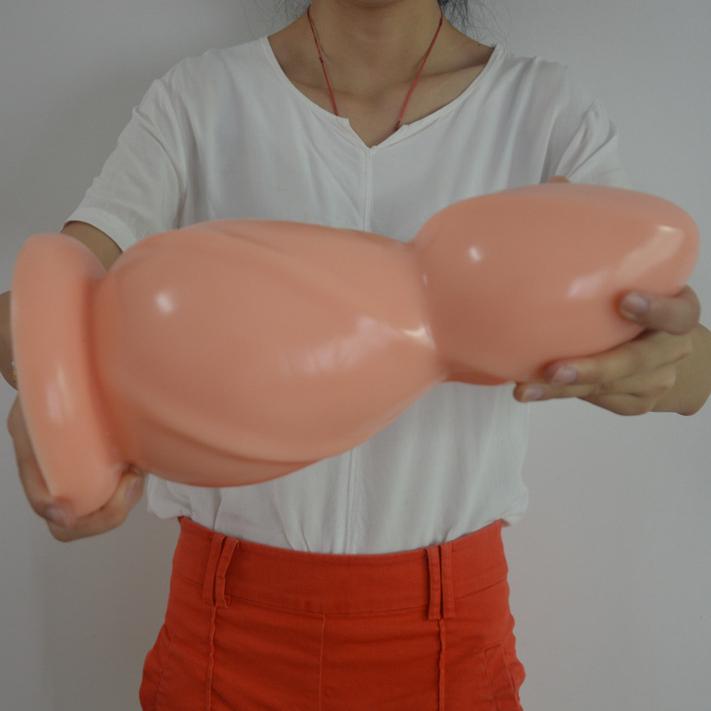29.5cm Huge Anal Plug Masturbator Dildo Fisting Sex Toy Realistic Cock Vibrator BDSM Femdom PVC