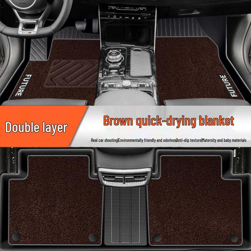 Kia K5 TPE Car Floor & Trunk Mat Set: Quick-Dry, Full Coverage