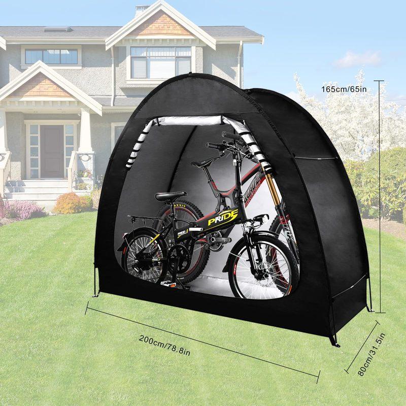 Mountain Bike Outdoor Storage Parking Tent Large Space Foldable Portable Outdoor Road Bike Tents Bicycle Protective Gear