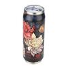 Floral Thermal Mug with Straw 500 Ml Midnight Blossom
