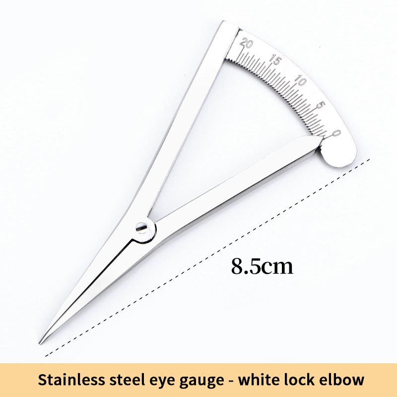 Double Eyelid Surgical Tool - Buried Thread Positioning & Medical Compass Ruler for Precision Measuring