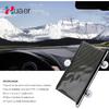 Akozon Car Sunshade, Retractable Windshield Protection Sun Automatic Block Visor Shade for Car (68x125cm(Black))