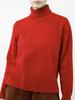Chaenseseunoi Soft Slit High Turtleneck - Red /W244Tp06Rd