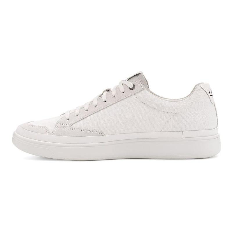 UGG South Bay Sneaker Low Canvas Casual Fashion Shoes Men Sneakers White 1117580-WHT