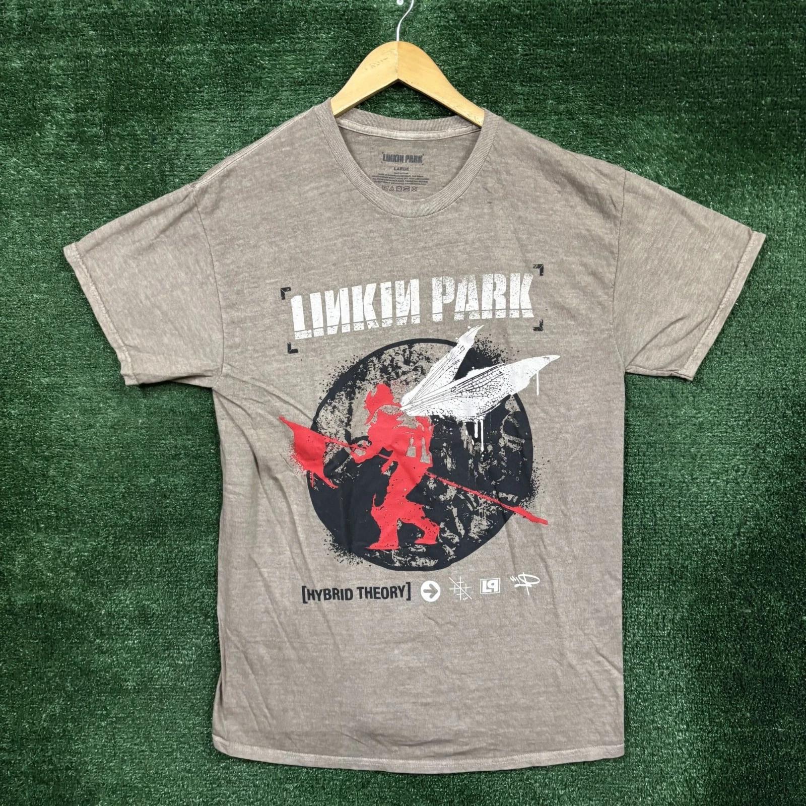 Linkin Park Hybrid Theory Album Cover Nu Metal Rock T-shirt Large M