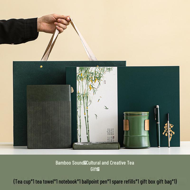 

Bamboo Kung Fu Tea Set: Elegant Gift for Elders & Birthdays