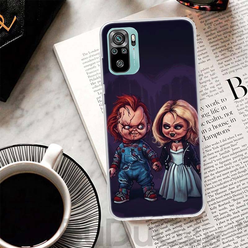 Chucky Doll Horror Movie Cover For Xiaomi Redmi Note 10 9S 9 8T 8 Pro 7 5 Mi 9T 10T 11T 12T 11 12 Lite 12X A3 A2 A1 Print Coque