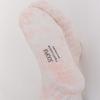 Plants tie-dye socks in pink_Plant dyed socks pink