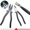 Wide Mouth Flat Jaw Anti-slip Jewelry Wire Drawing Pliers