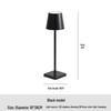 All-Aluminum USB Charging Touch Table Lamp - Modern Minimalist Night Light