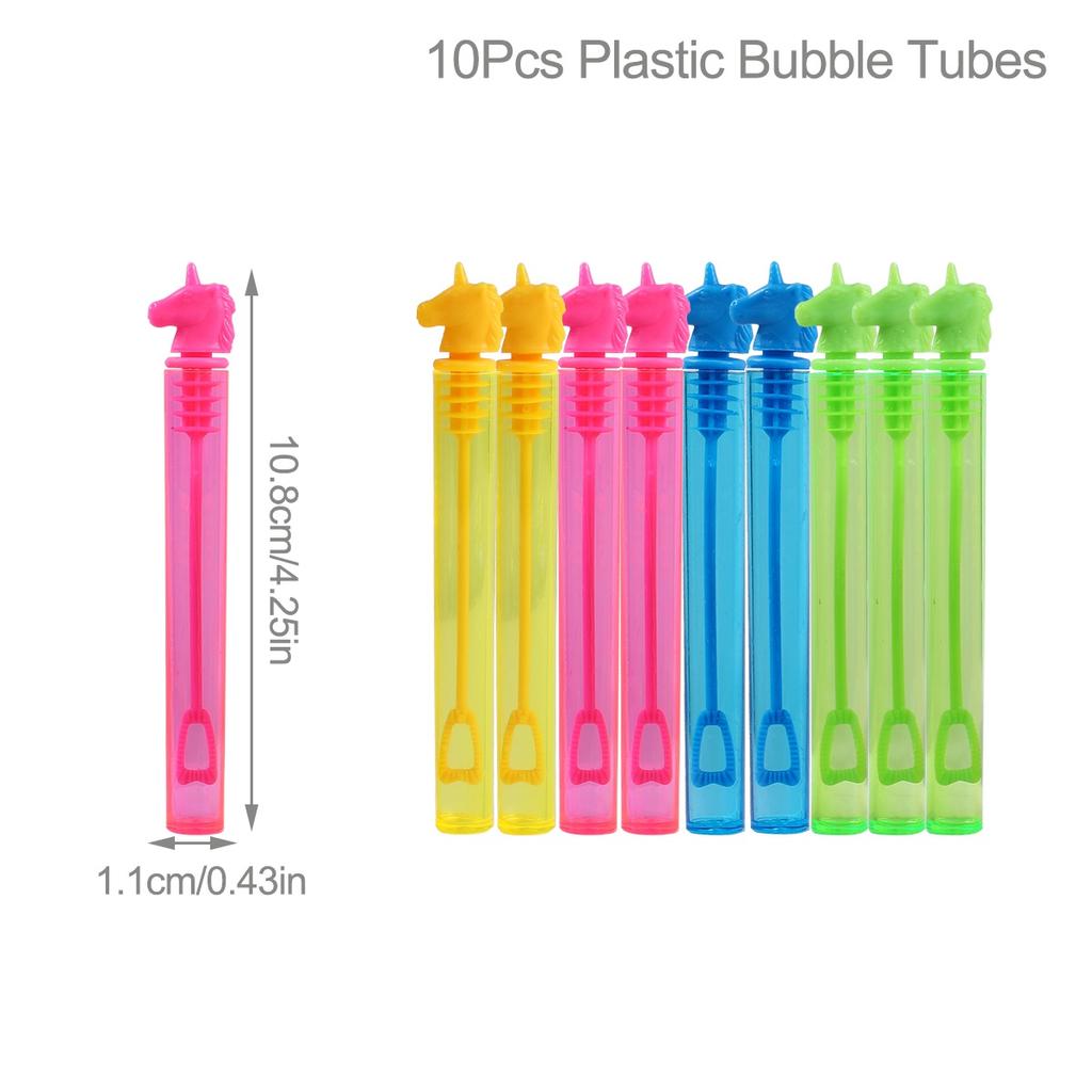 Unicorn Bubble Tube Soap Bottle Unicorn Birthday Party Decoration Kids Favors Wedding Baby Shower Party Supplies Guests Gift