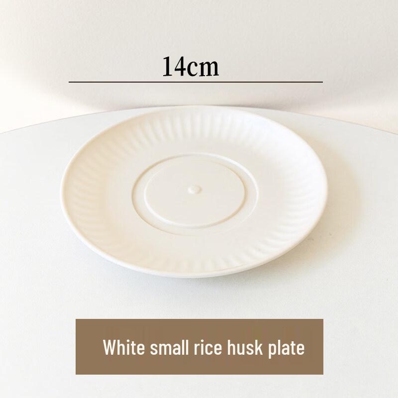 Disposable Rice Husk Tableware Set