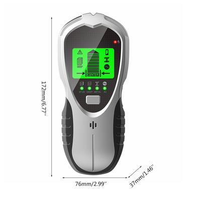 Handheld Wall Scanning Sensor Electronic Wall Center Location Detector for Wood AC Wire Detection 4 In 1 Stud Detector