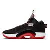 Air Jordan 35 Bred Heren Sneakers Zwart Vuurrood Reflecterend-Zilver CQ4227-030