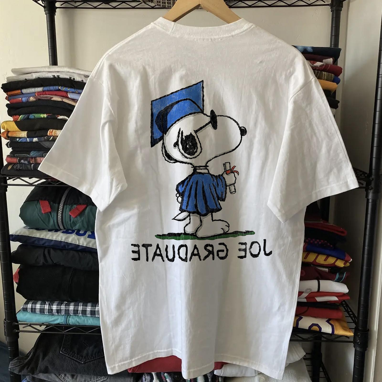 Snoopy Joe Lawyer Rare T-Shirt White S 2XL