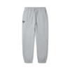 Li Ning Reignite Series Comfortable Fleece Warm Loose Fit Drawstring Cuffed Casual Pants Men Pants Ultimate-Gray AKLUA25-4