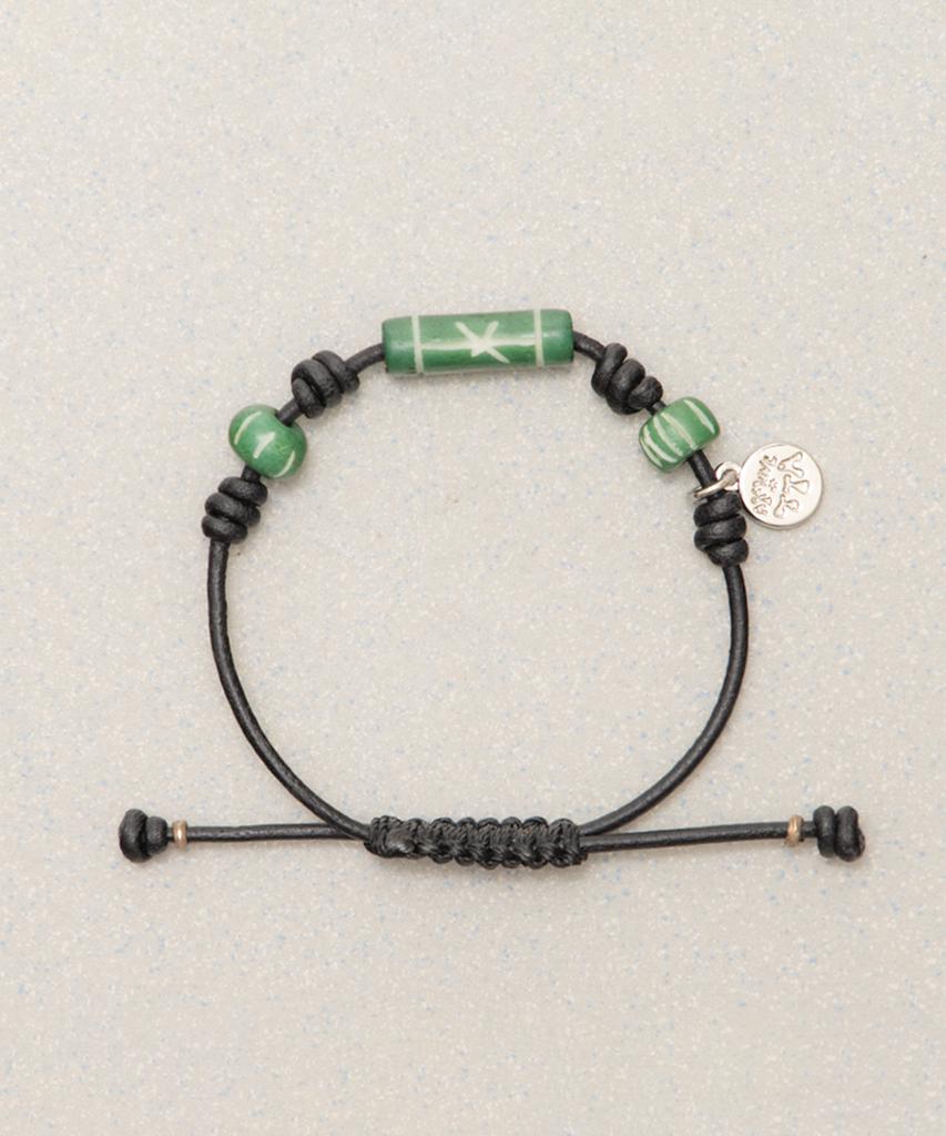 Towtow Archive Praying Bracelet Green
