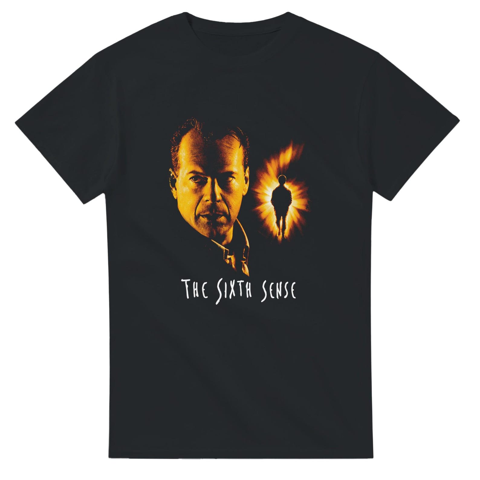 The Sixth Sense Halftone Heavyweight Unisex Crewneck T shirt | Gildan® 5000 S