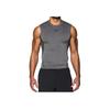 Under Armour Solid Logo Crew Neck Pullover Vest Men Vests Gray 1358548-019