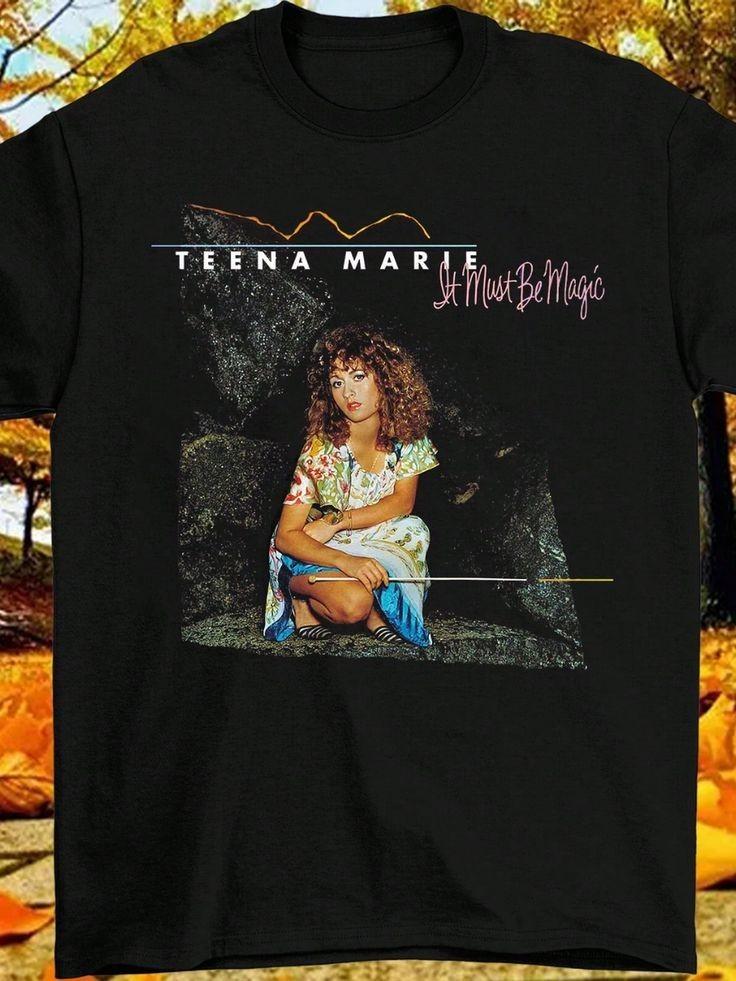 Teena Marie It Must Be Magic Album Art Unisex Cotton T-Shirt BL446 Unisex T-Shirt M