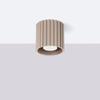 Plafon Aura 1 Gu10 Taupe Alu Sollux Sl.1814