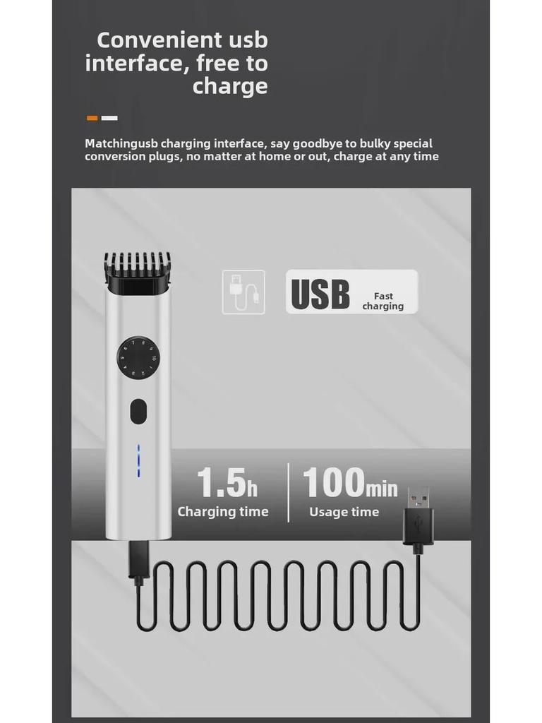 Professioneller Multifunktionaler Elektrischer Haarschneider und Rasierer für den Heimgebrauch