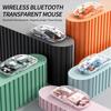 New Transparent Gaming Mouse Bluetooth Wireless Mouse with RGB Light Rechargeable Mouse for PC Gamer Notebook Laptop Accessories