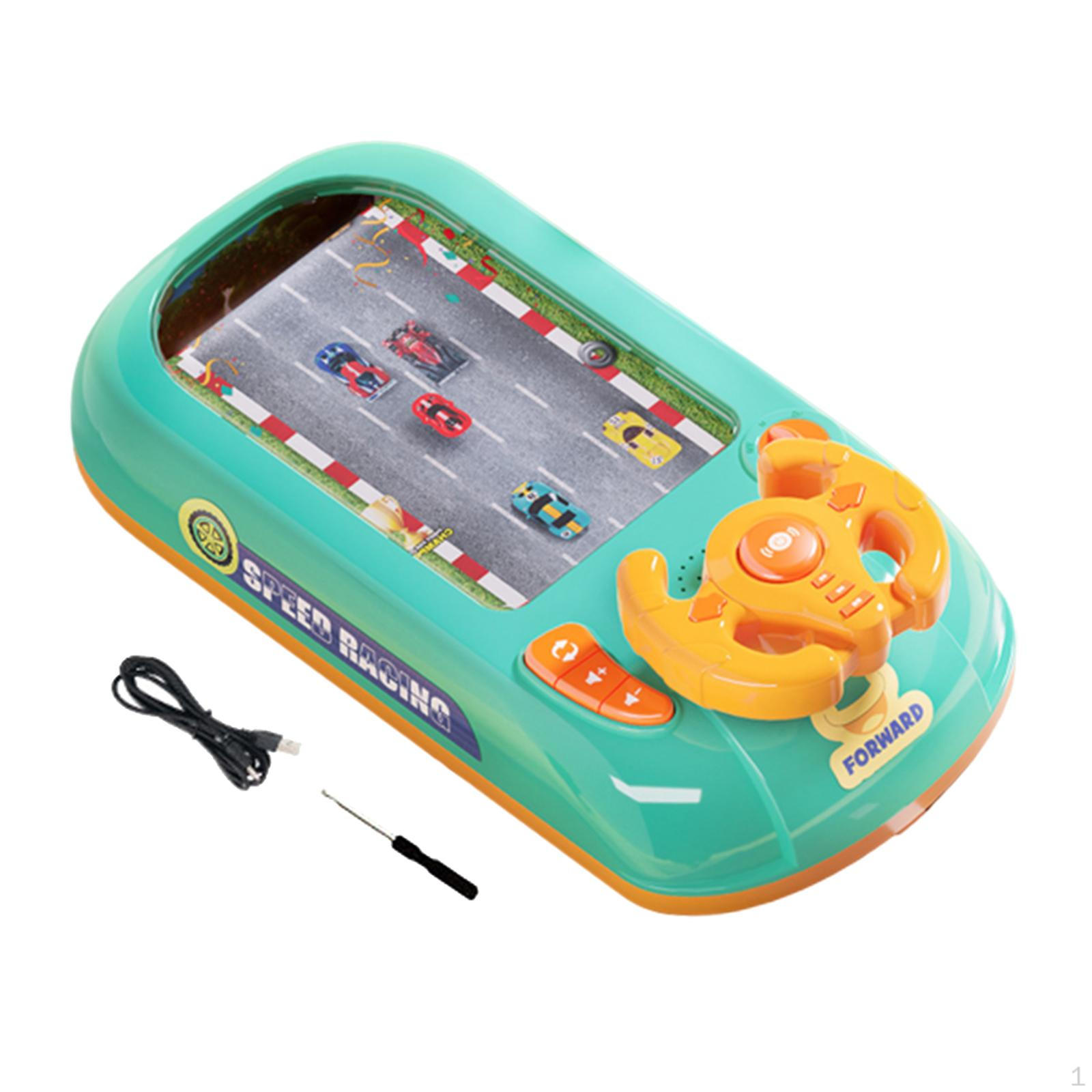 

Электрическая игрушечная игрушка-руль для симулятора Электронные приключенческие игры-разговоры со звучанием для мальчиков 4-6 лет car