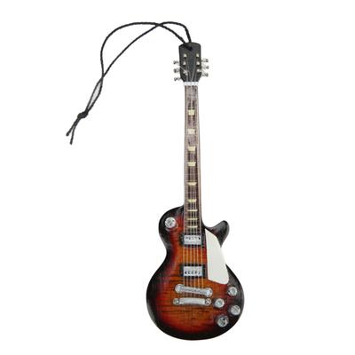 Gitarrenmodell Miniatur Farbverlauf Holzmaserung Farbabstimmung Gitarrenmodell Regal Display Anhänger