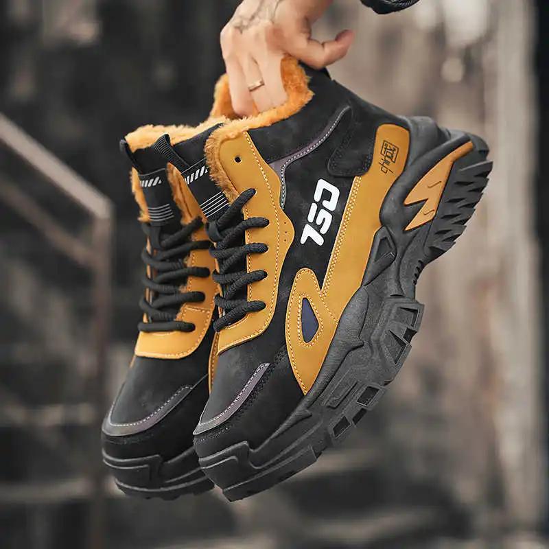 Fashion Snow Boot Snow Boots Women's Shoes Size 40 Loafers Flats Woman Brown Sneakers Women Sports Models Sunny Tenisfeminino