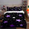 Stars, Dots, Contrast. Bedding Duvet Cover Sets Duvet Covers Pillowcases Gifts (1 * Duvet Cover 2 * Pillowcases, Without Duvet Insert)