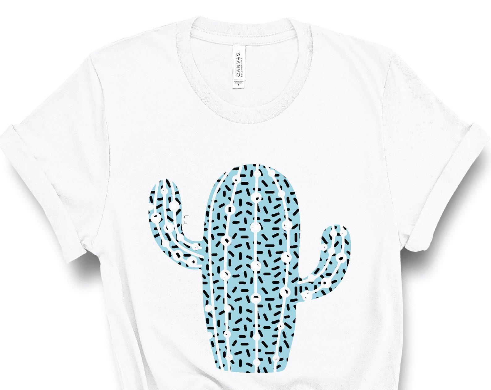 Cactus Shirt, Saguaro Cactus, Succulent, Gift For Her, Botanical, Tumblr, Leopard Cactus Shirt, Arizona Shirt, Southwest Tee, Summer Tee XL