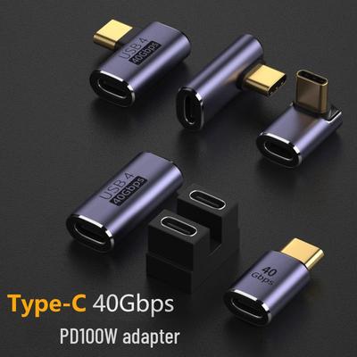 Multifunktions-Typ-C-Adapter: 40 Gbit/s, 100 W Aufladung, 8K Audio/Video, C-zu-C-Konverter
