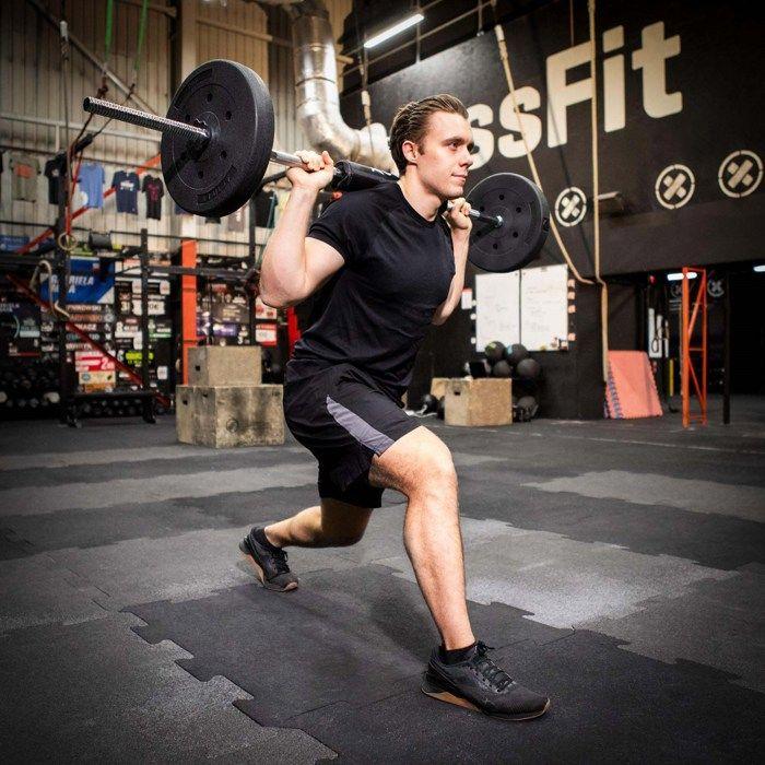 Trainingsplatte - SPRINGOS - 10 kg - Bitumenfüllung - Loch 29 mm - Verbundwerkstoff