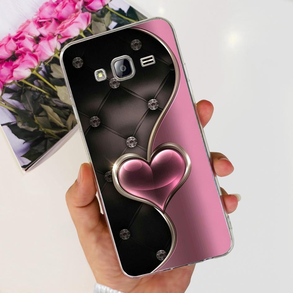 For Samsung Galaxy Grand Prime Case G530 G530H G531 G531H G531F SM-G531F Clear Cover Fashion Flower Soft TPU Silicone Phone Case