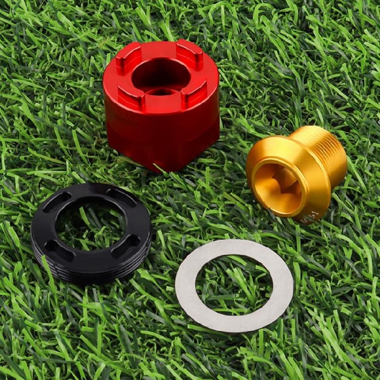 Light Weight Aluminum Crank Arm Cover Installation Tool Bicycles Crank Arm Bolt Tool Cycle Repair Bike Crank Arm Wrench