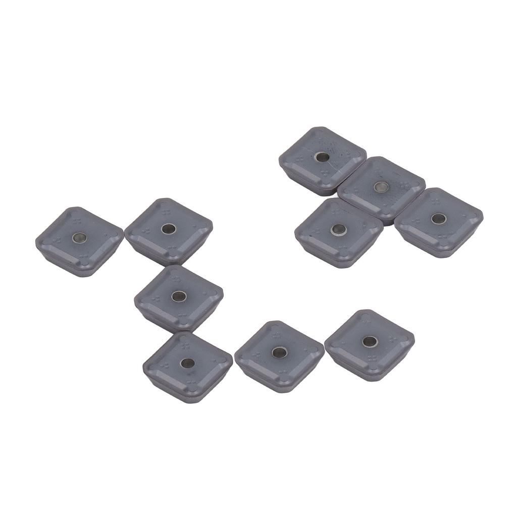 10Pcs Turning Insert Carbide Blade Lathe Cutter Milling CNC Tool Set Kit SEET1203