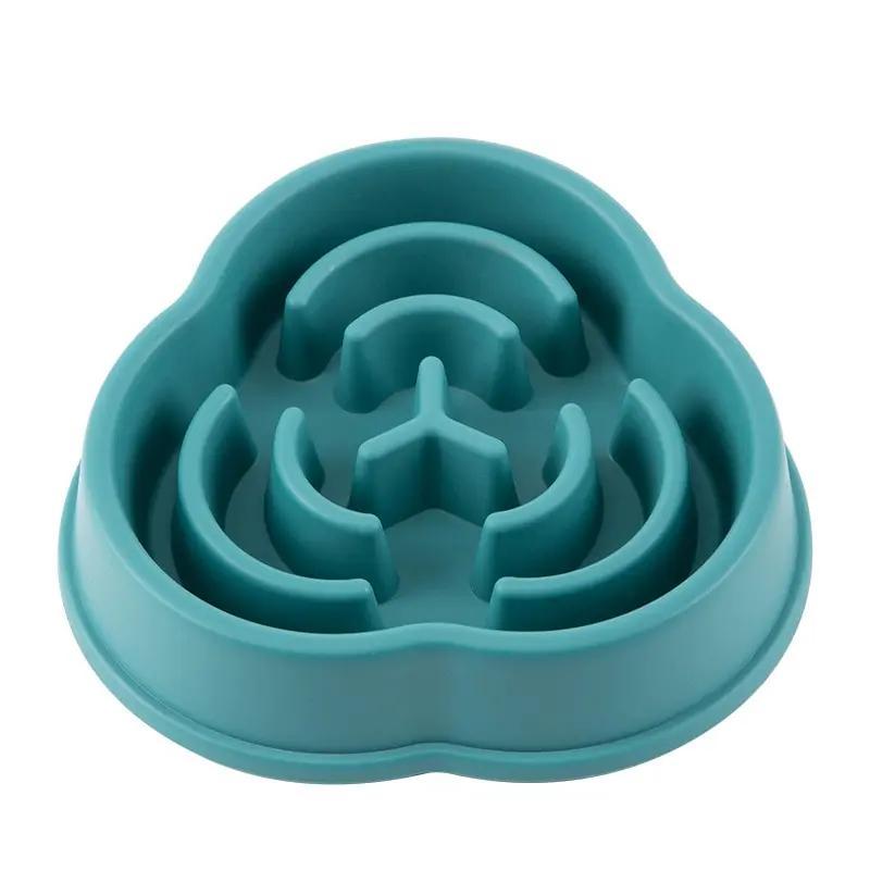 1pcs Pet Asphyxiation Prevention Slow Food Bowl Is Suitable for Dogs and Cats To Slow Down The Feeding Speed of Pet DogsDurable Indoor Food Bowl
