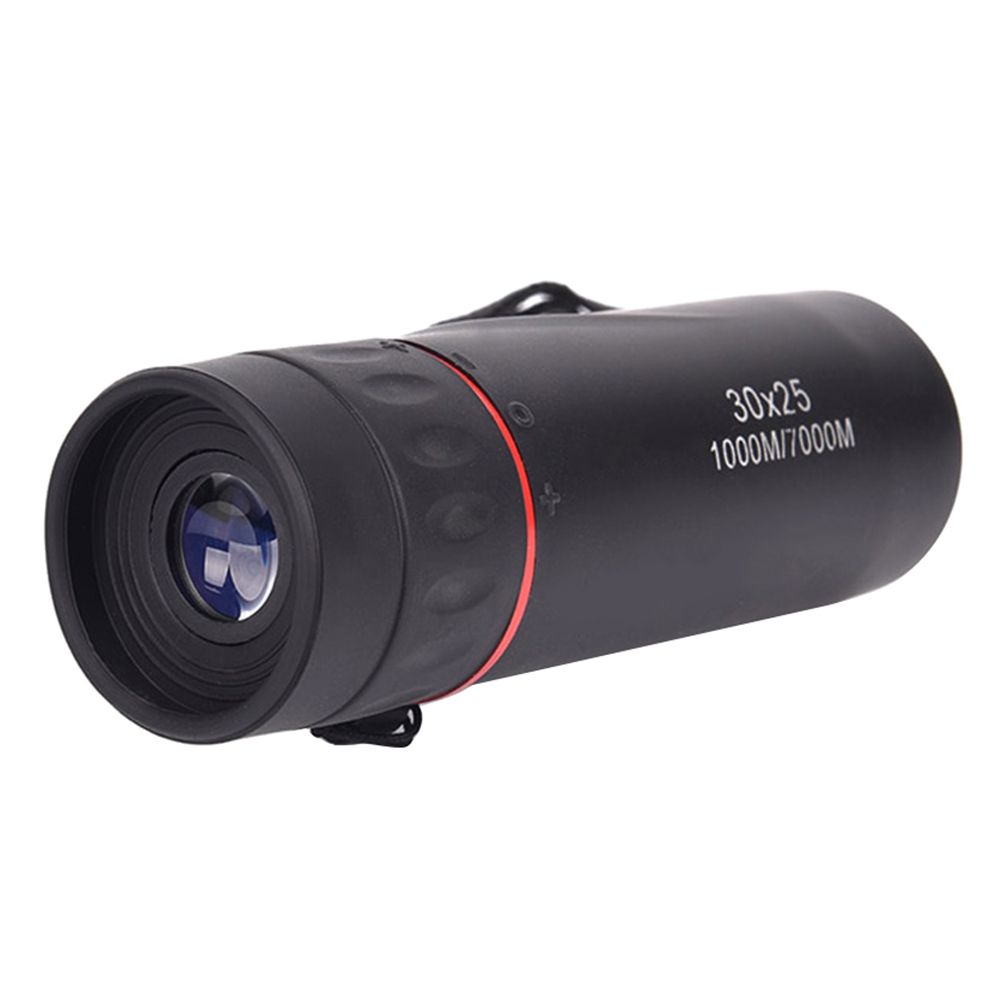 For Hunting Tourism Spotting Optical  Green Film Telescope 30x25 Monocular Telescope Handheld