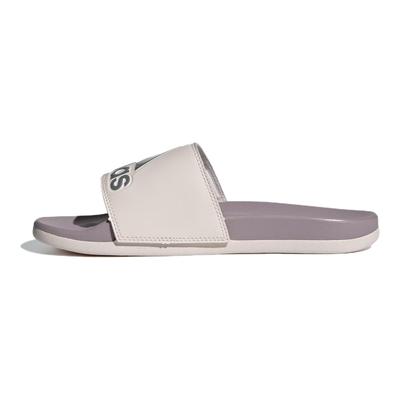 Chinelo Adilette Comfort Usado Figo Feminino Roxo Prateado-Metálico Putty-Malva IG1273