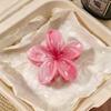 1/6pcs Rendering Frangipani Hair Clip for Woman Elegant Shark Clip Girls Ponytail Clip Hair Clamp Hair Accessories