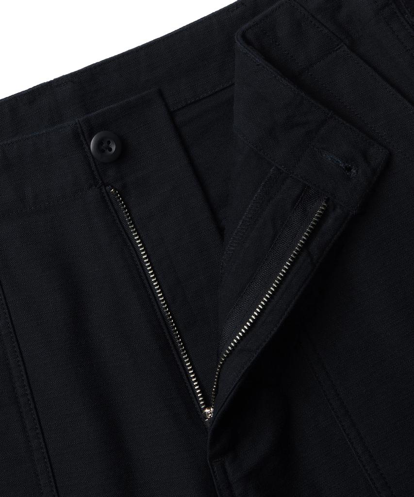MUSINSA STANDARD Wide Replica Fatigue Pants [Black]