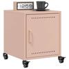 Pink Nightstand 36 x 38.5 x 43.5 cm Steel
