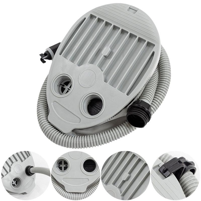 5L Boat Foot Pump High Volume Portable Inflatable Air Pump Portable Air Inflator for Inflatable Boats Beds Swimming Rings