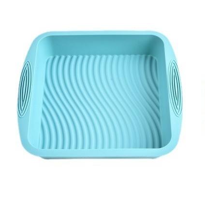BEPAN 1PC Household Baking Cake Square Silicone Baking Pan Mousse Silicone Cake Pan Bread Mould Kitchen Baking Tools