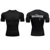 2024 Kompressionsshirt für Herren, T-Shirt mit festlichem Aufdruck, schnelltrocknend, atmungsaktiv, kurzärmlig, für Outdoor-Sport, Laufen, S-3XL